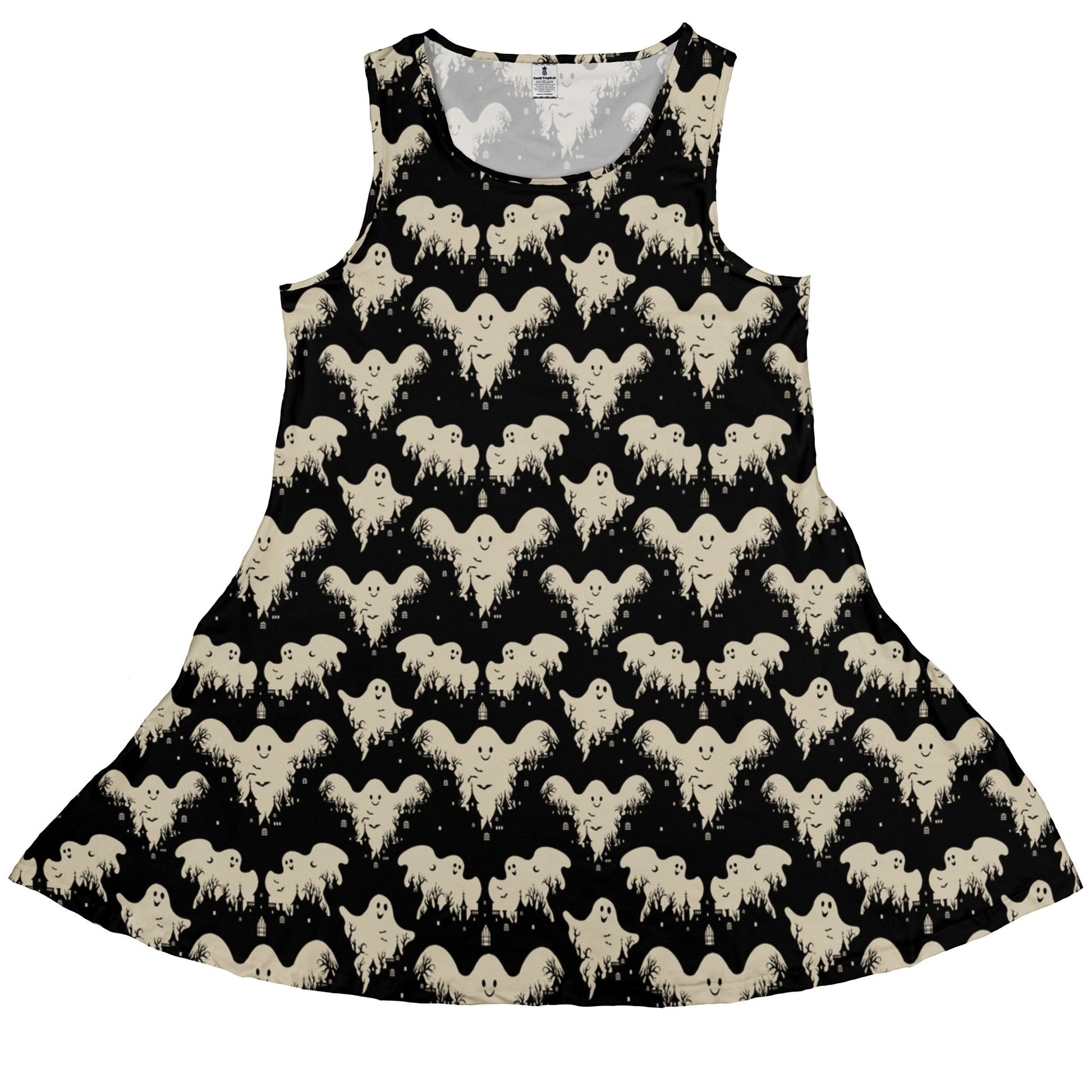 Ghost Castle Dress Geek Nerd halloween lx - C q4