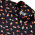 Ghoul Eyes Button Up Shirt Geek Nerd adult sizing halloween q4