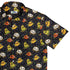 Glowing Halloween Pumpkins Anime Button Up Shirt Geek Nerd adult sizing halloween q4