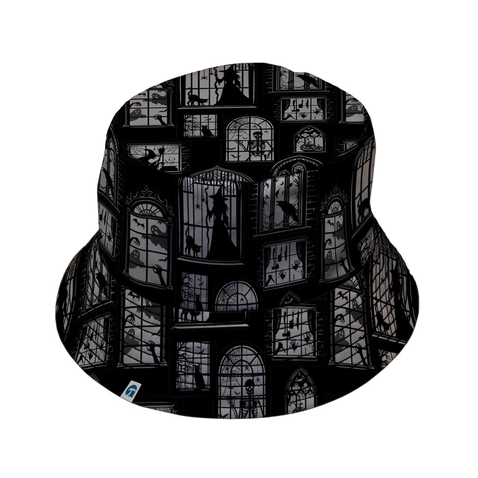 Gothic Windows Bucket Hat Geek Nerd 0925 Design by Episodic FLOW DESC WRITING