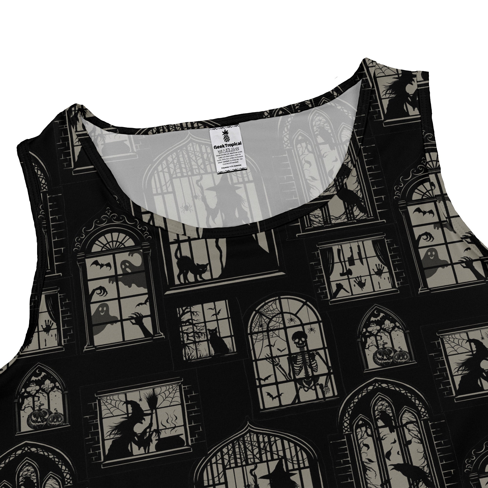 Gothic Windows Dress Geek Nerd 0925 Design by Episodic Fantasy Prints