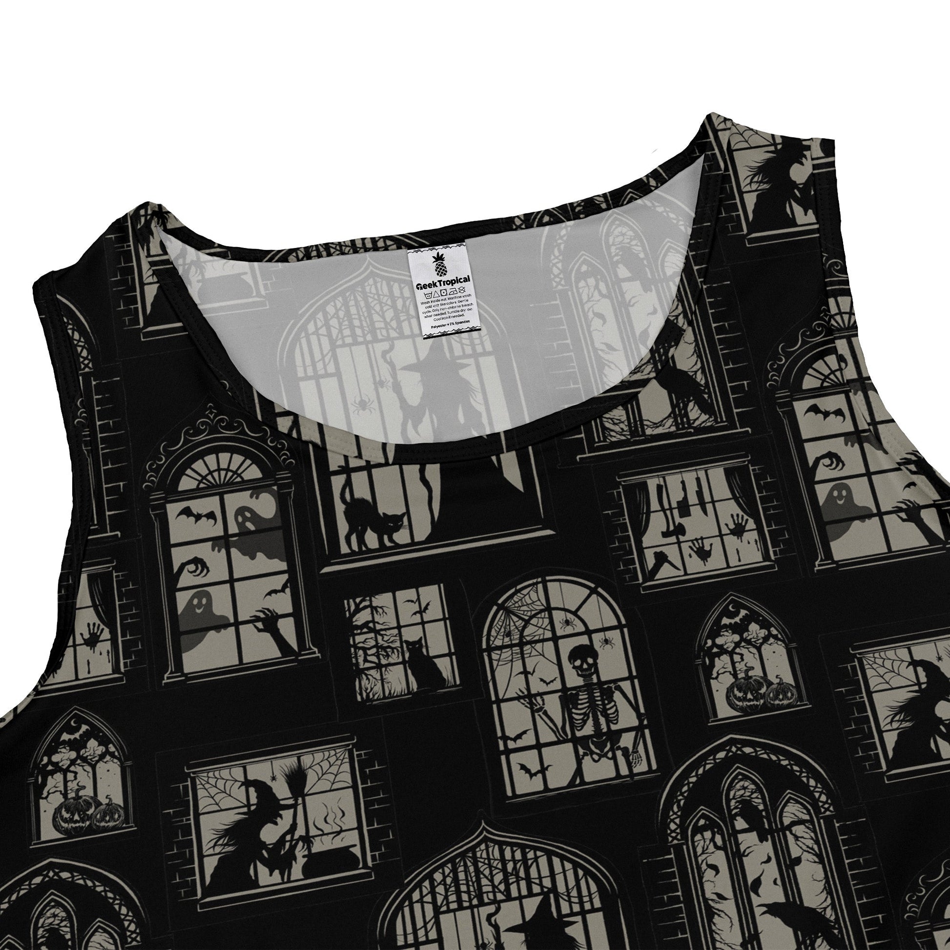 Gothic Windows Dress Geek Nerd 0925 Design by Episodic Fantasy Prints