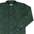 Green Dragon Scales Long Sleeve Button Up Shirt Geek Nerd adult sizing Designs by Nathan dnd & rpg print