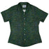 Green Dragon Scales Curvy Button Up Shirt Geek Nerd Designs by Nathan dnd & rpg print women