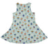 Hot Air Balloon Sky Dress Geek Nerd Design by Zirkus Design lx - C outer space & astronaut print