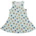 Hot Air Balloon Sky Dress Geek Nerd Design by Zirkus Design lx - C outer space & astronaut print