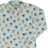 Hot Air Balloon Sky Long Sleeve Button Up Shirt Geek Nerd adult sizing Design by Zirkus Design FLOW DESC WRITING