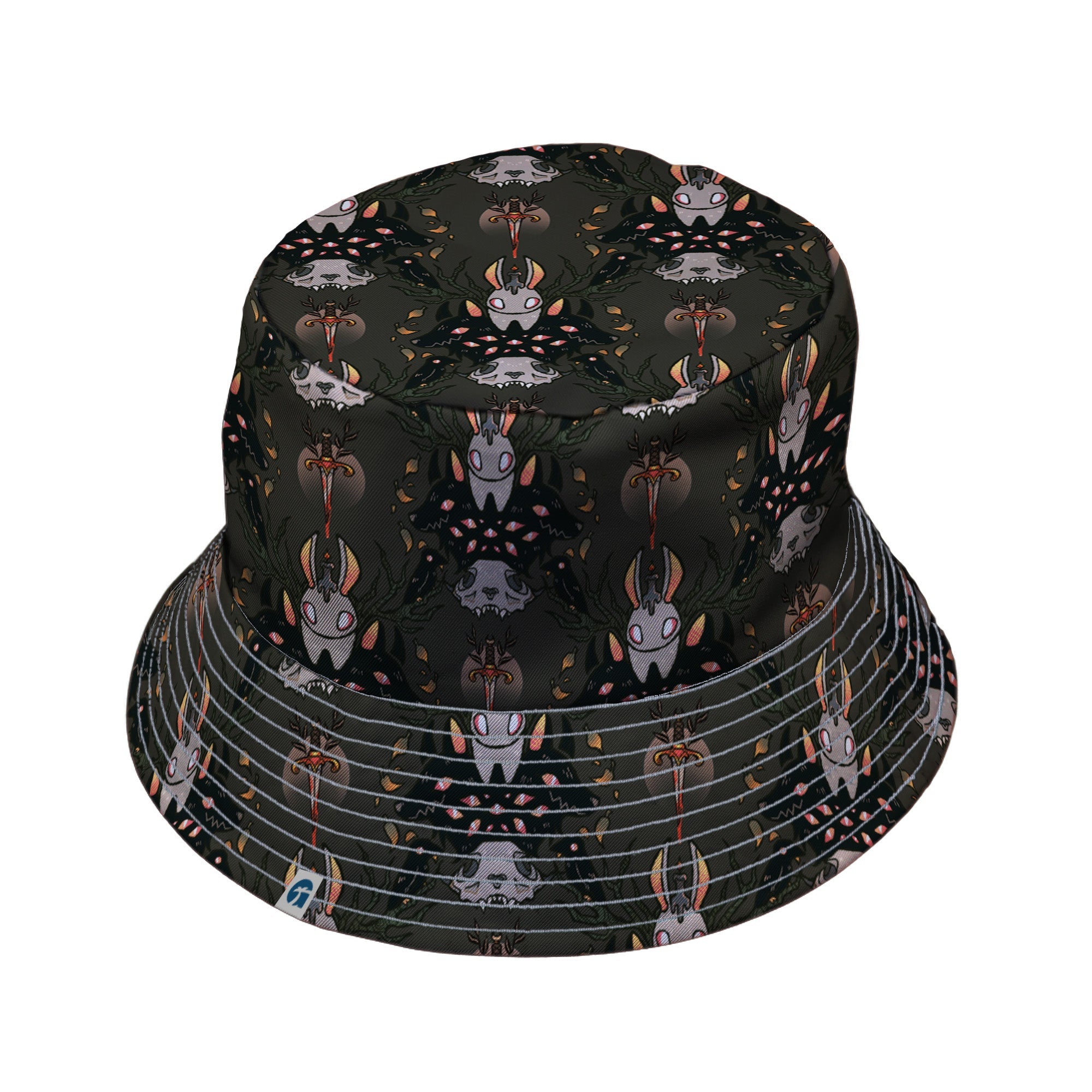 Hunter and Prey Bucket Hat Geek Nerd 0925 Design by Ardi Tong FLOW DESC WRITING