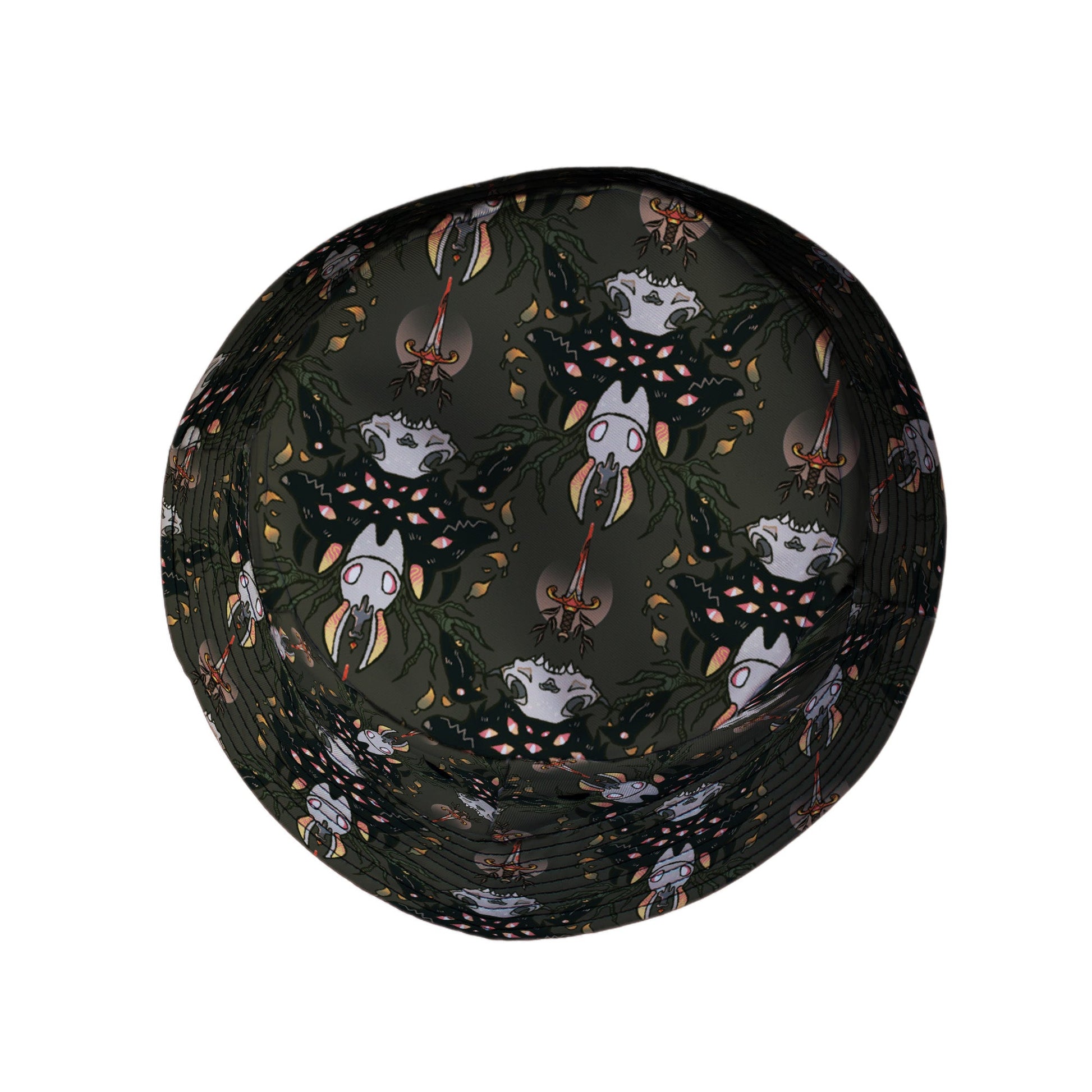 Hunter and Prey Bucket Hat Geek Nerd 0925 Design by Ardi Tong FLOW DESC WRITING