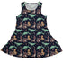Ice Cream Dinos Dress Geek Nerd 0925 Animal Patterns Design by Tobe Fonseca