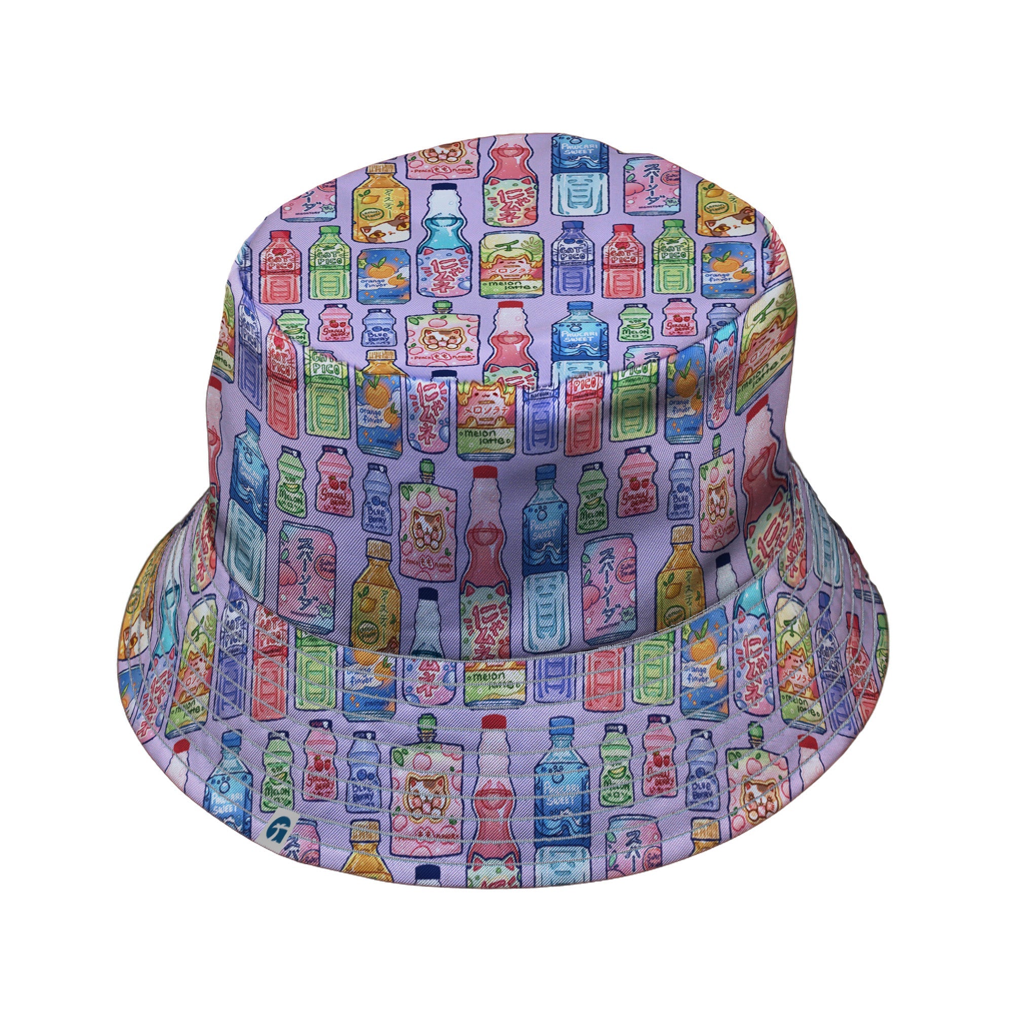 Japanese Vending Machine Drinks Bucket Hat Geek Nerd anime Design by Ardi Tong lx - B