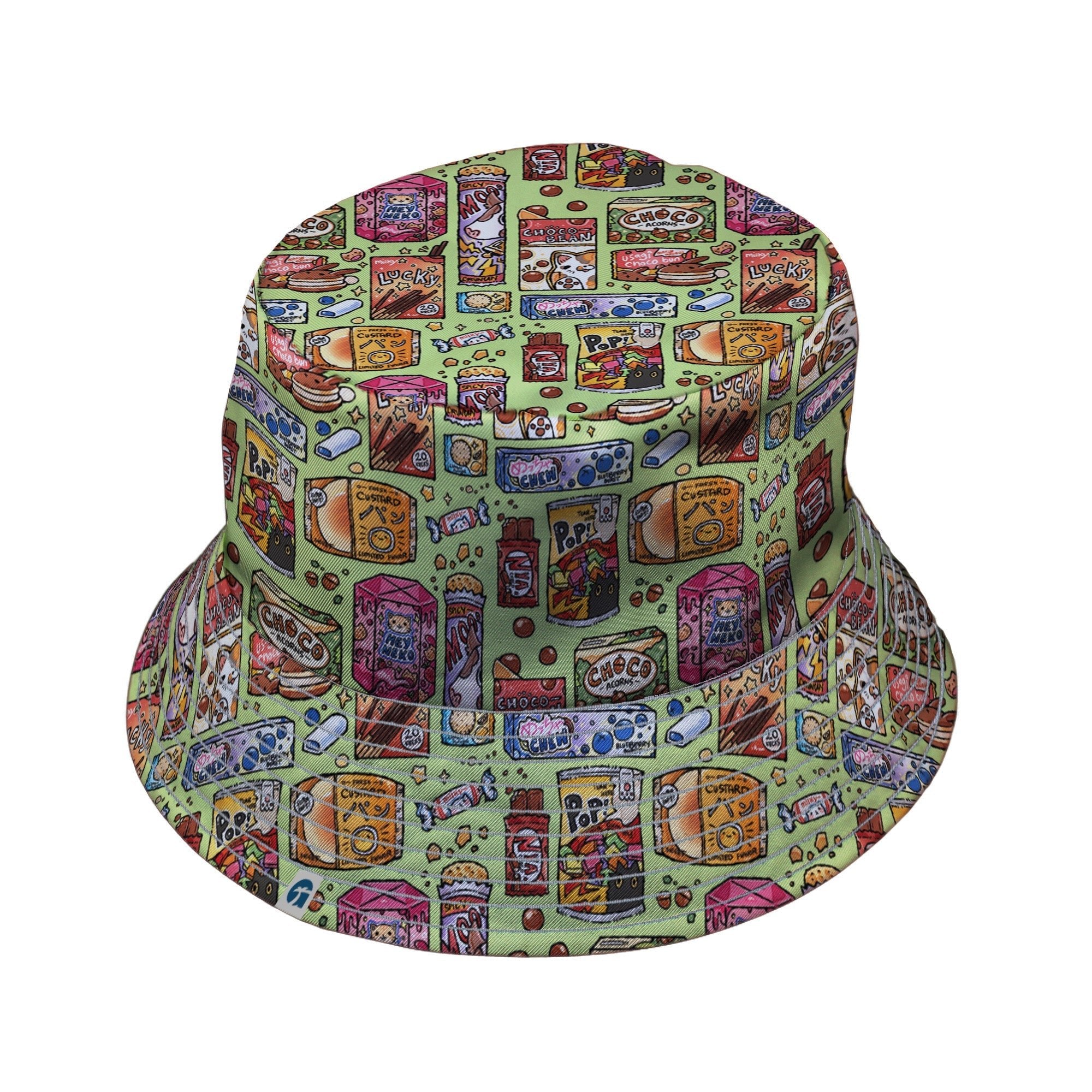 Japanese Vending Machine Snacks Bucket Hat Geek Nerd 0925 Anime Design by Ardi Tong