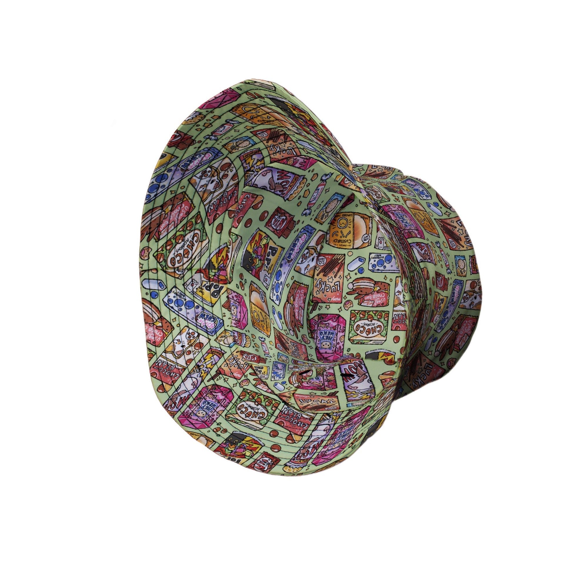 Japanese Vending Machine Snacks Bucket Hat Geek Nerd 0925 Anime Design by Ardi Tong