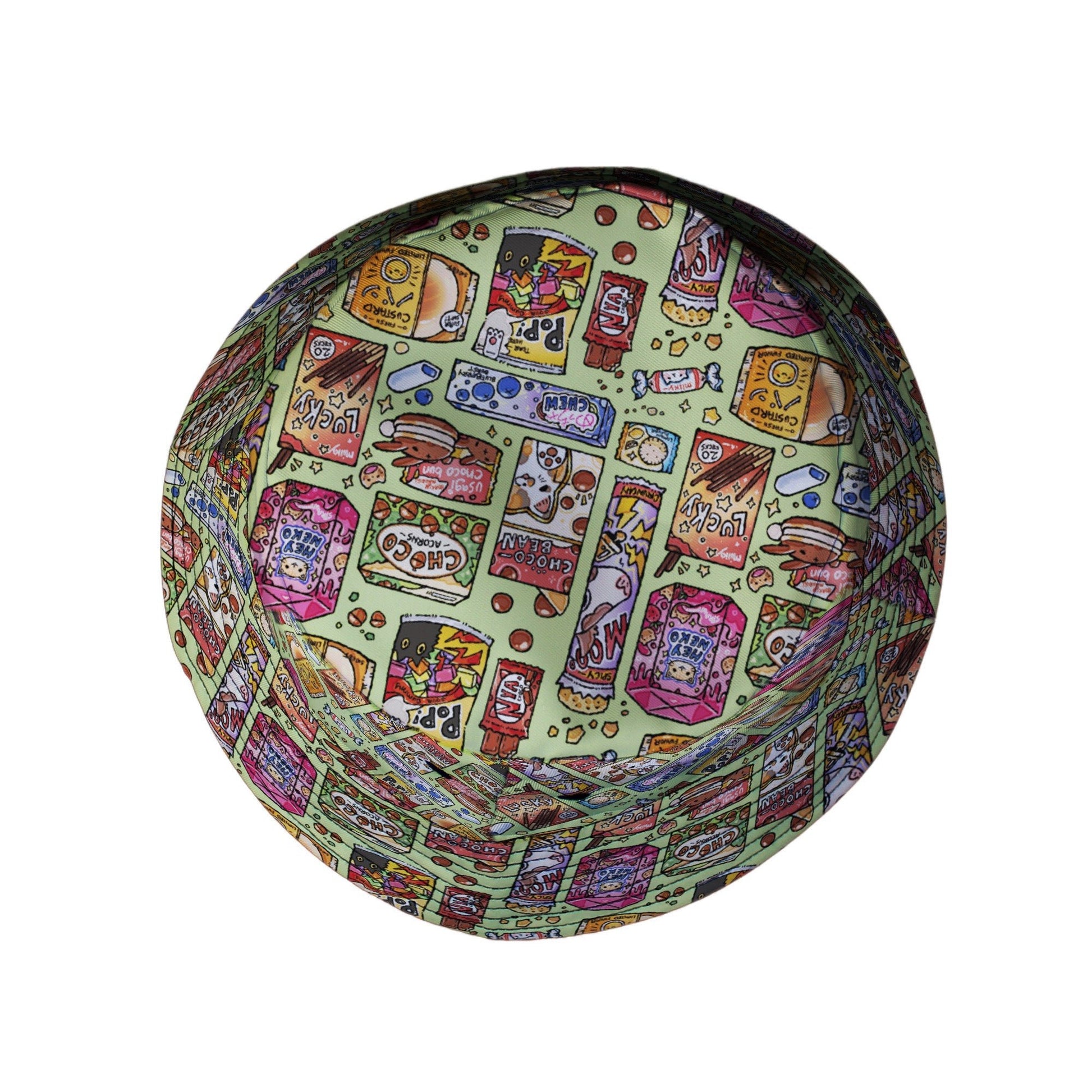 Japanese Vending Machine Snacks Bucket Hat Geek Nerd 0925 Anime Design by Ardi Tong