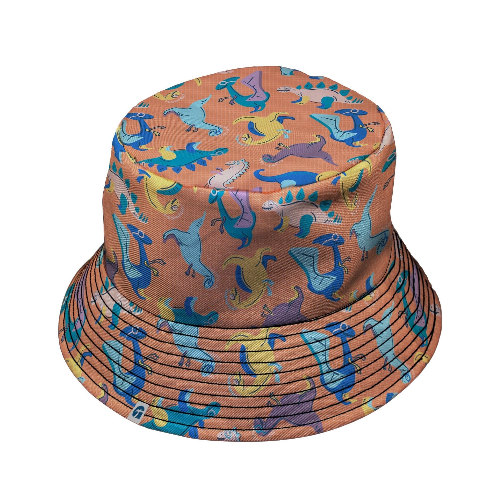 Just Dinosaur Bucket Hat Geek Nerd Design by Zirkus Design dinosaur print lx - B