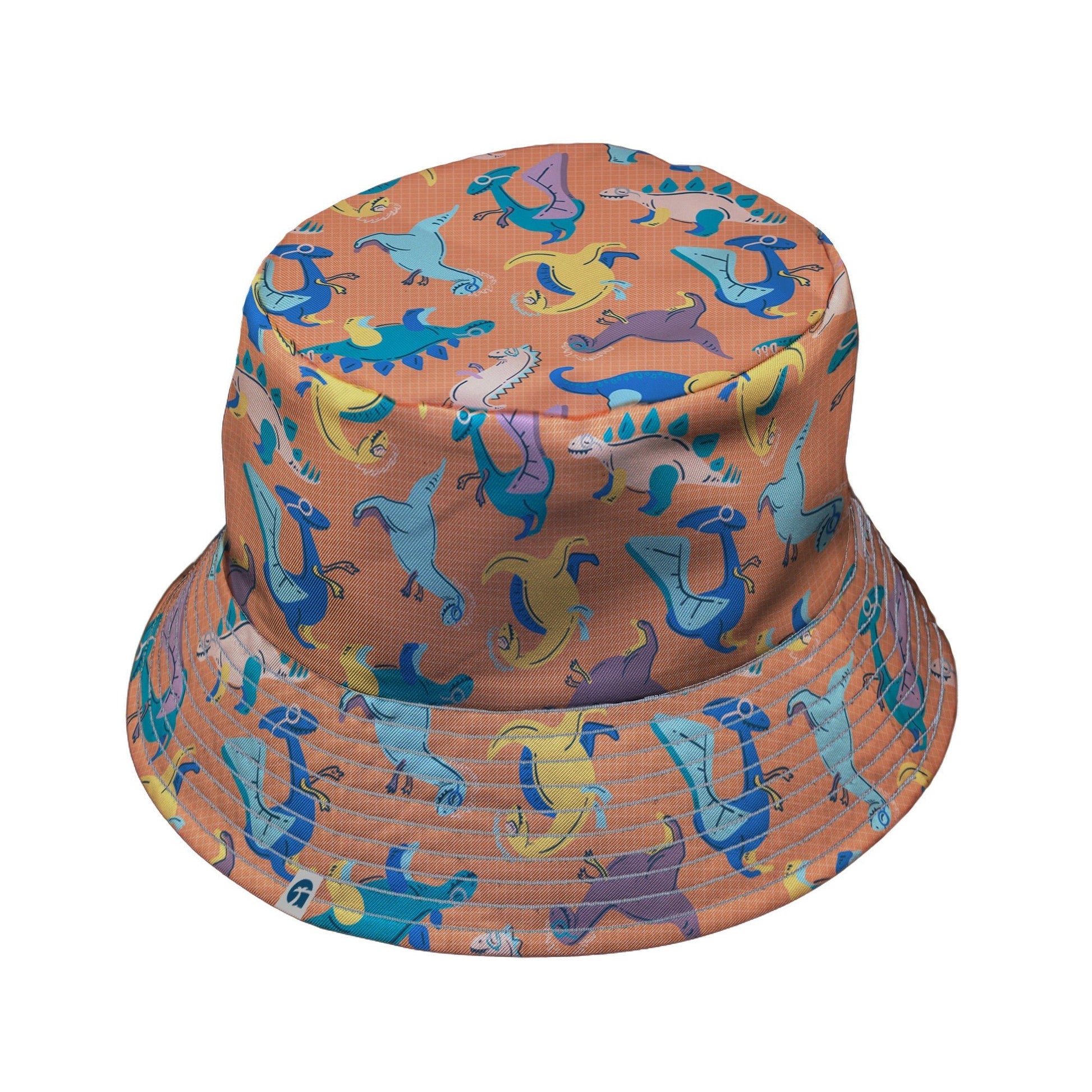 Just Dinosaur Bucket Hat Geek Nerd Design by Zirkus Design dinosaur print lx - B