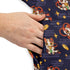 Maneki Cat Navy Dress Geek Nerd animal patterns anime Design by Ardi Tong