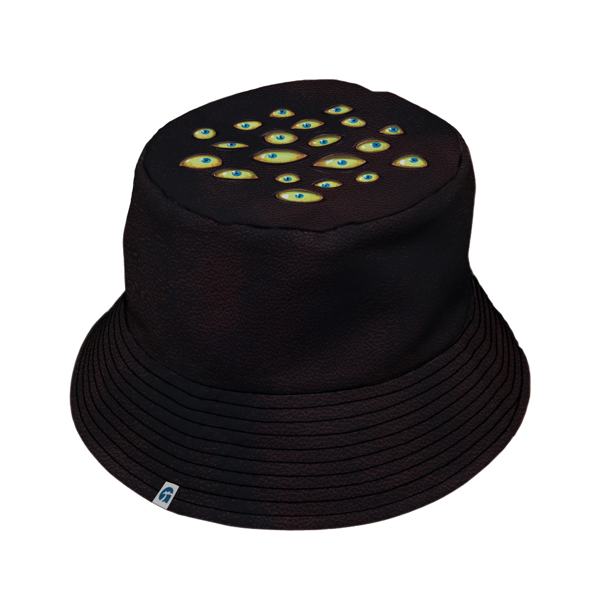 Mimic Eyes Reversible Dnd Bucket Hat - Designs by Nathan - dnd & rpg print - lx - B