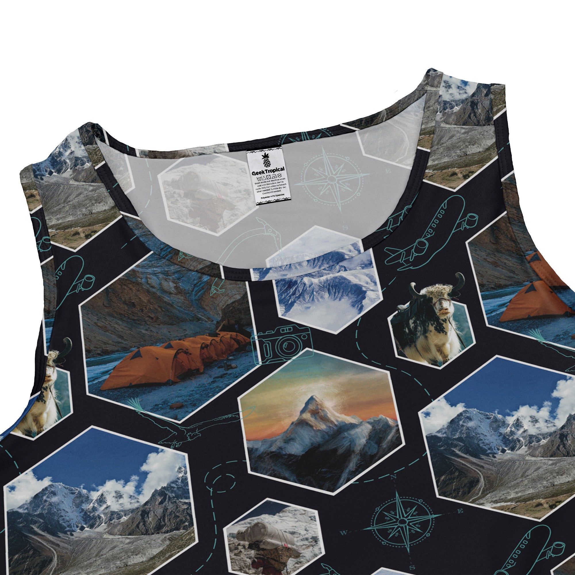 Mt Everest Wonder Dress Geek Nerd 0925 Designs by Nathan FLOW DESC WRITING