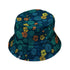 Nasturtium Bucket Hat Geek Nerd 0925 Botany Print Design by Episodic