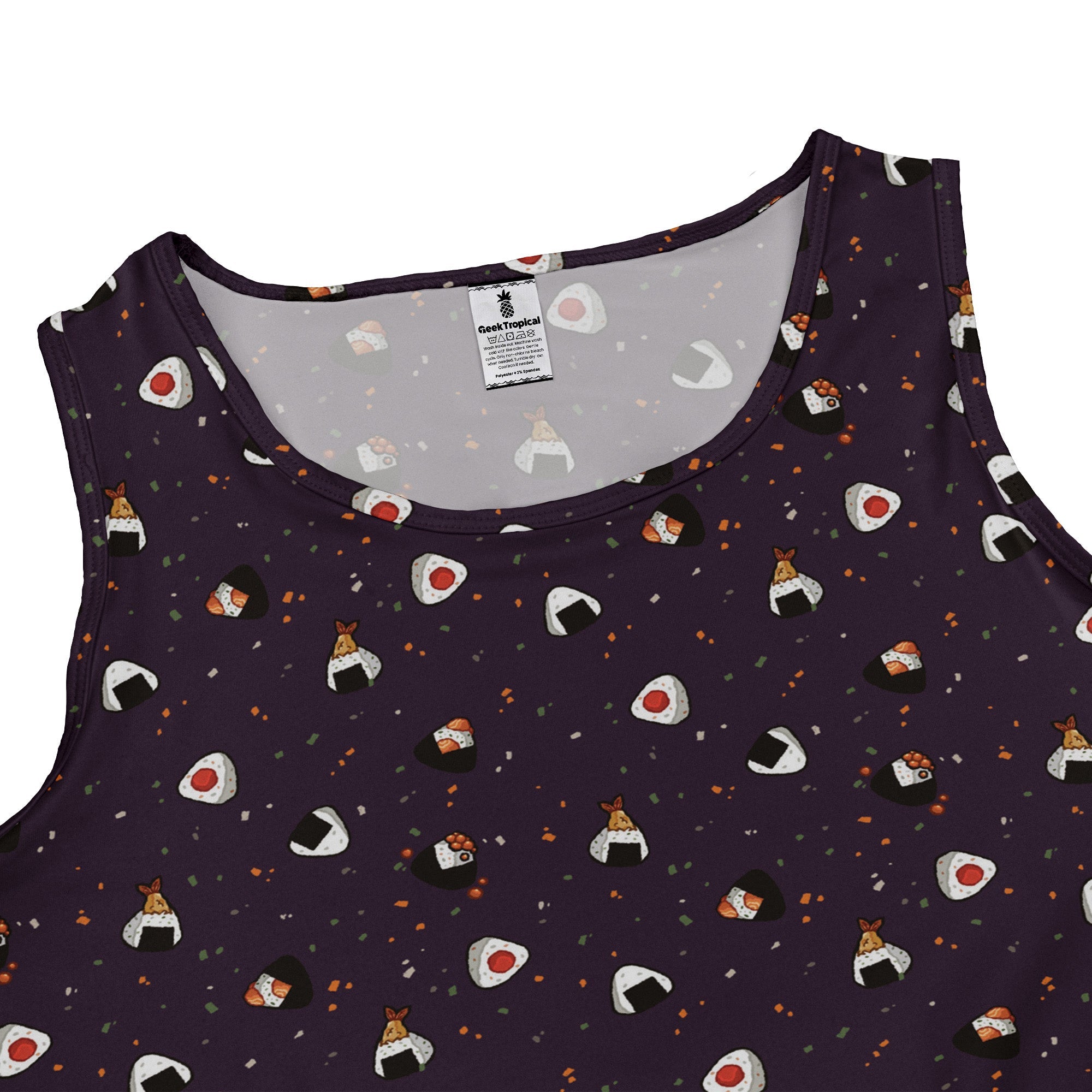 Onigiri Dark Dress Geek Nerd anime Design by Ardi Tong lx - C