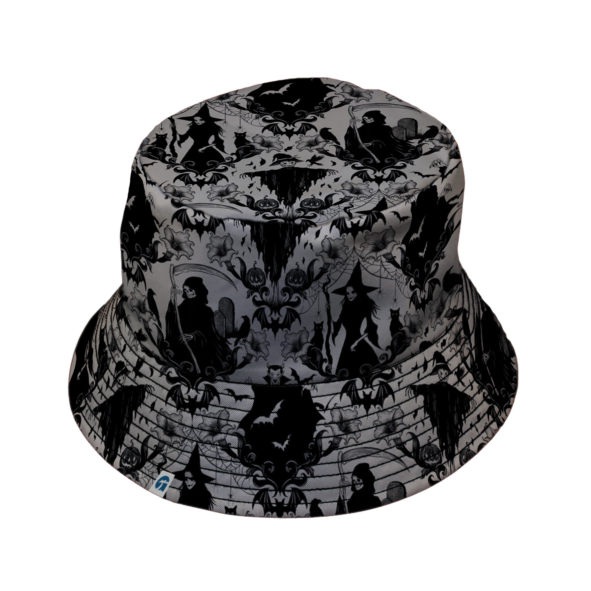 Phantom Flourish Bucket Hat Geek Nerd 0925 Design by Episodic FLOW DESC WRITING
