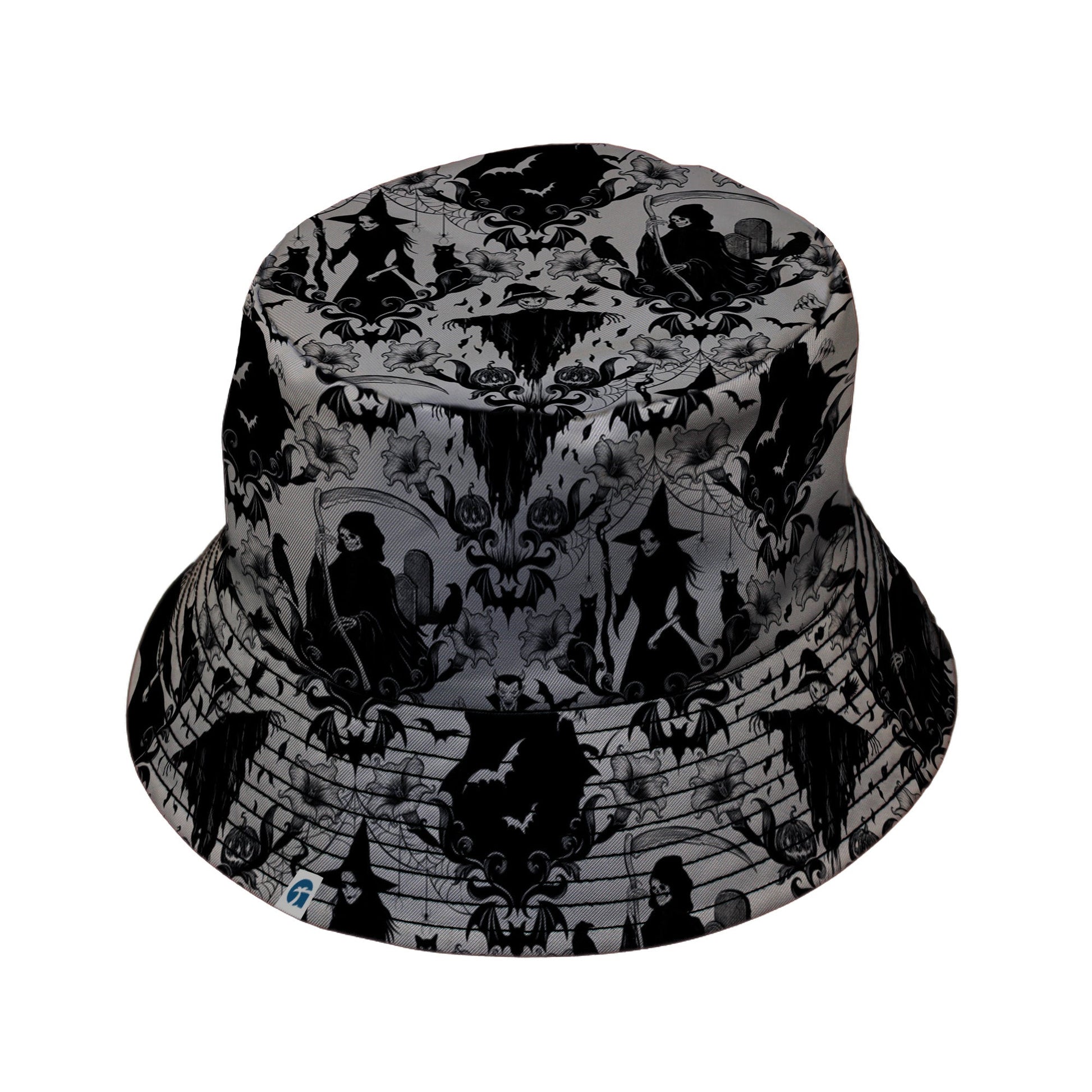 Phantom Flourish Bucket Hat Geek Nerd 0925 Design by Episodic FLOW DESC WRITING