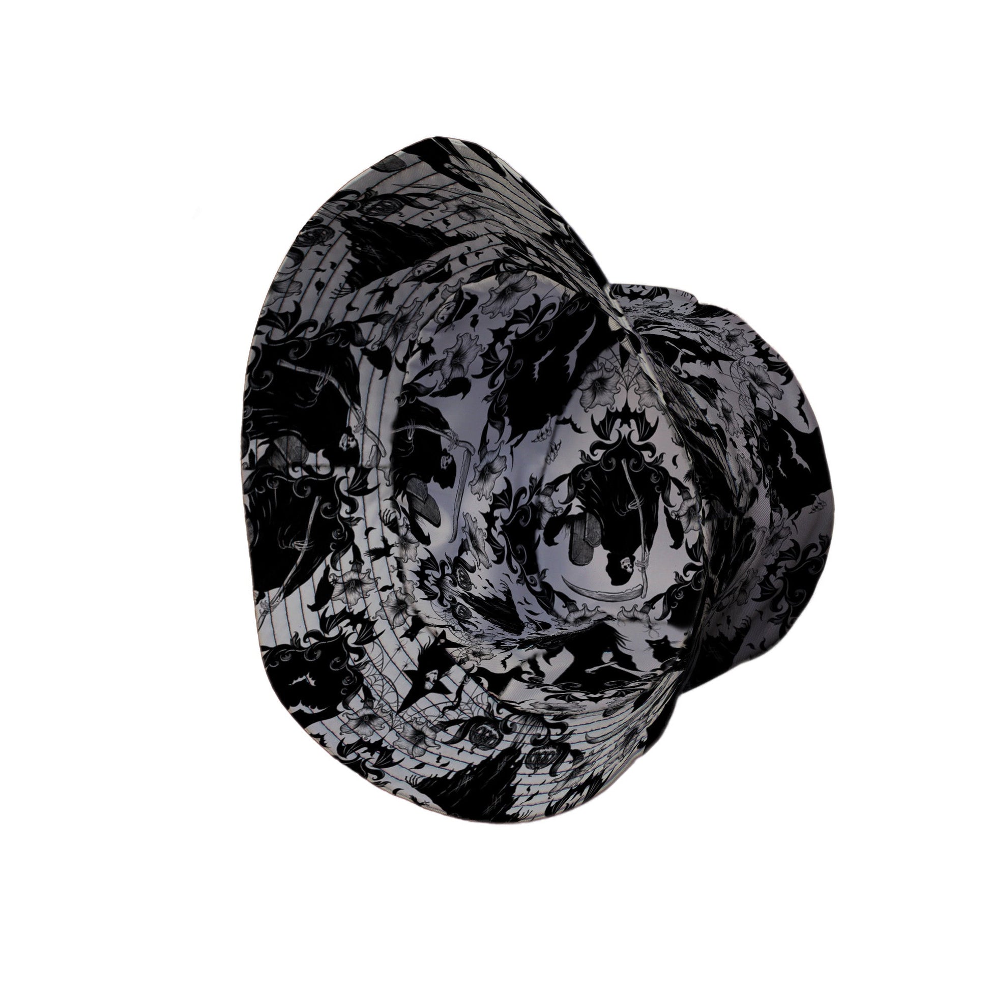 Phantom Flourish Bucket Hat Geek Nerd 0925 Design by Episodic FLOW DESC WRITING