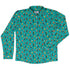 Pirate Toucans Long Sleeve Button Up Shirt Geek Nerd adult sizing animal patterns Design by Zirkus Design