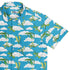 Pixel Dragon Video Game Sky Button Up Shirt Geek Nerd adult sizing Designs by Nathan fantasy prints