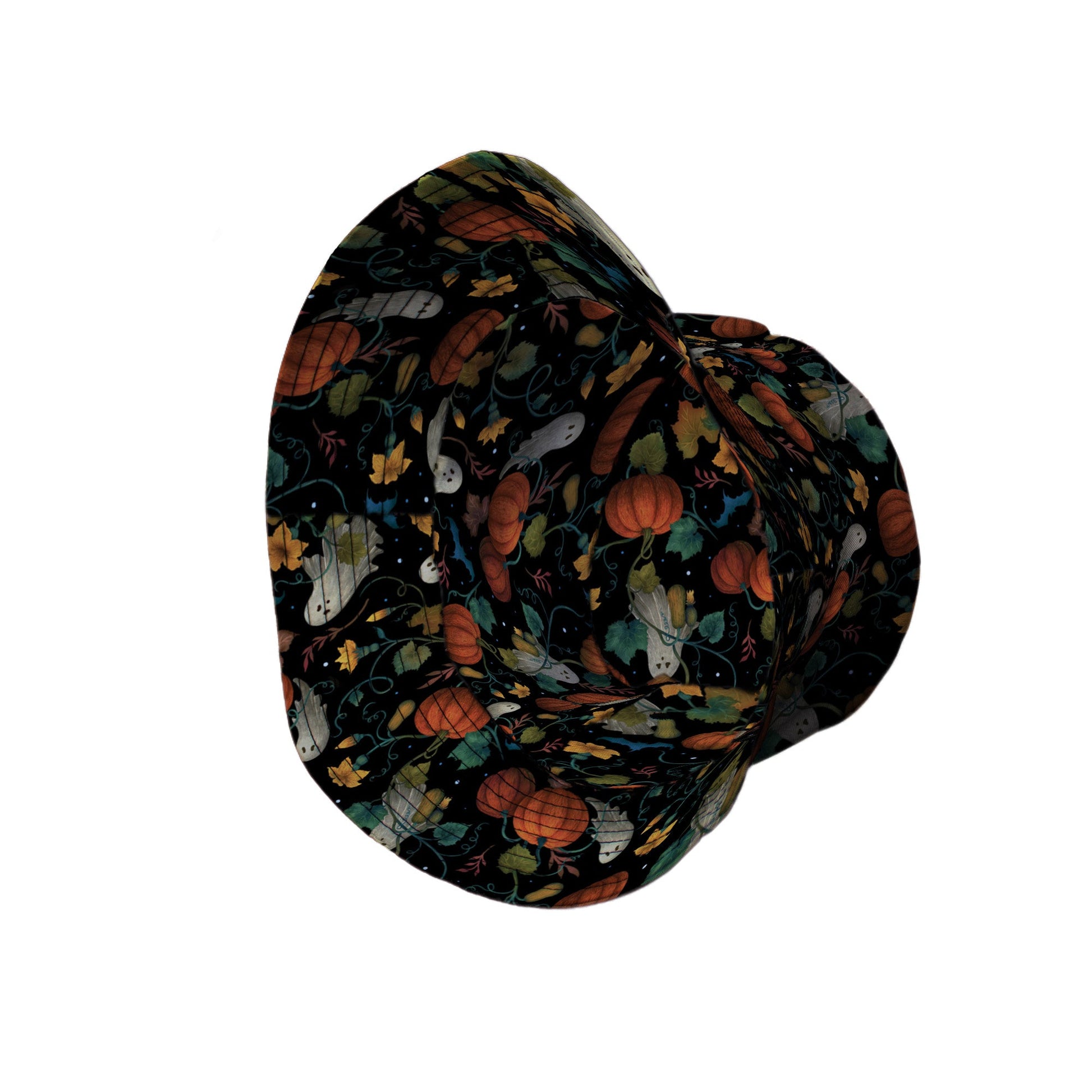 Pumpkin Ghosts Bucket Hat Geek Nerd 0925 Design by Episodic Fantasy Prints