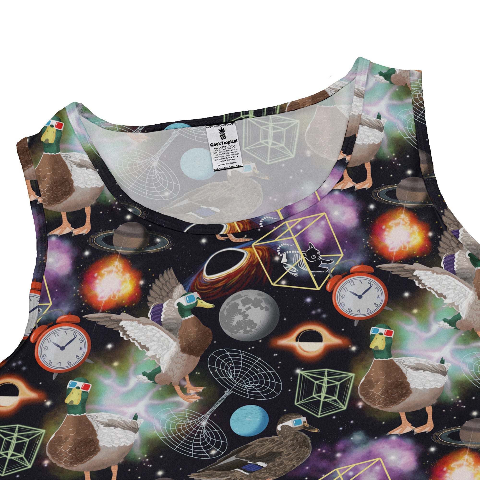 Quacktum Physics Dress Geek Nerd 0925 Animal Patterns Design by Julie Kitzes