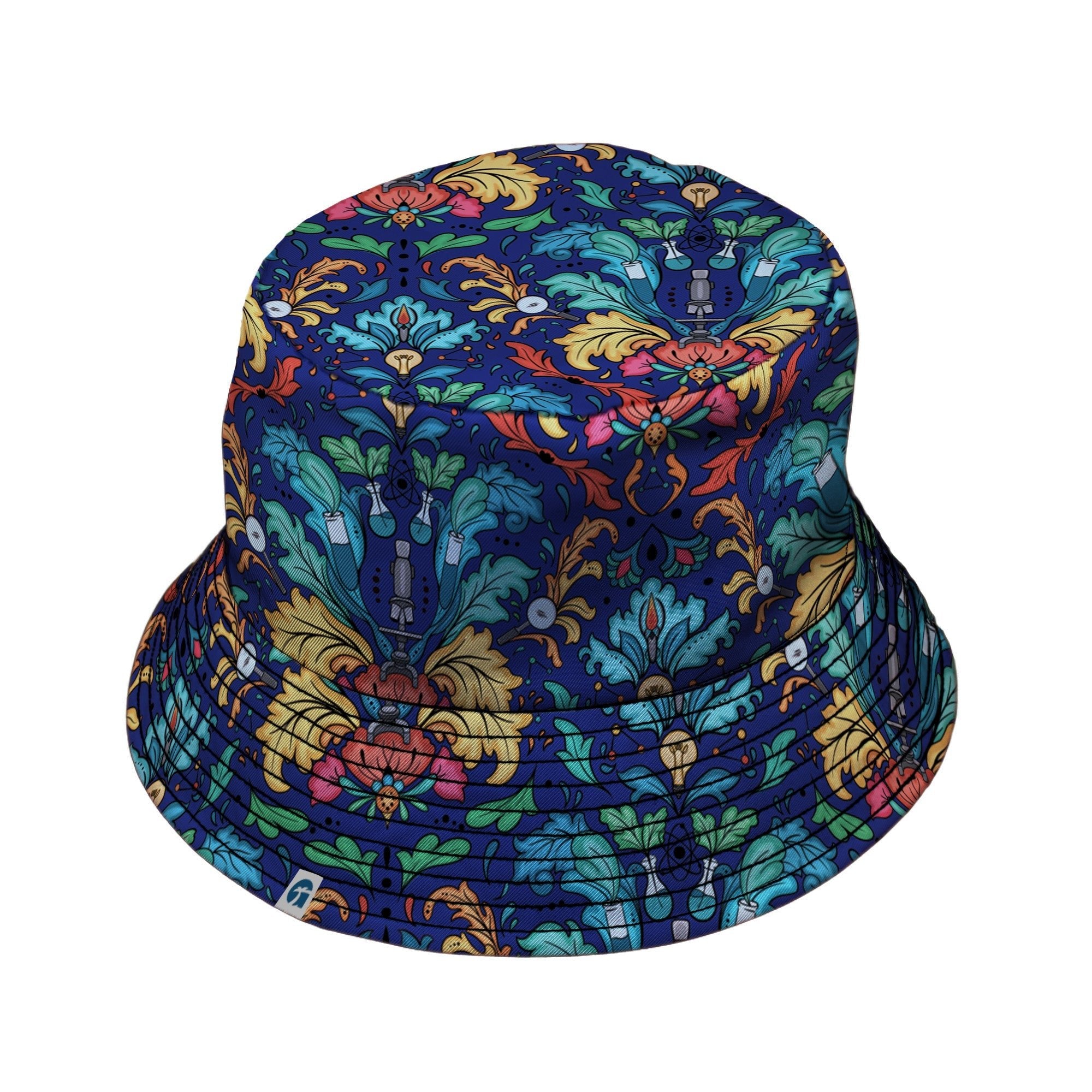 STEM Hidden Sciences Bucket Hat Geek Nerd Design By Brigid Ashwood lx - B q4