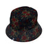 Serpent and Rose Bucket Hat Geek Nerd 0925 Animal Patterns Botany Print