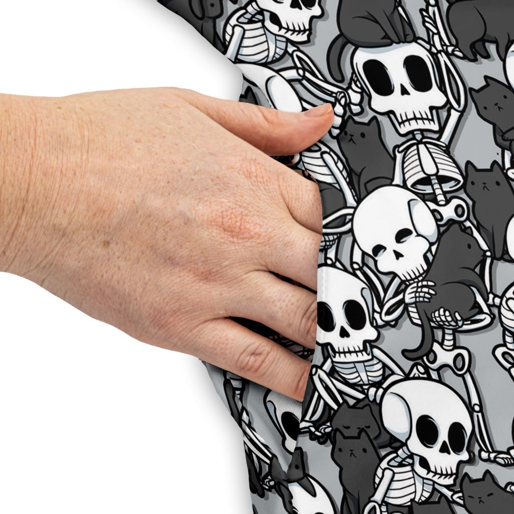Skeleton Cat Love Dress Geek Nerd 0925 Animal Patterns Design by Tobe Fonseca