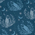 Snow Owl Night Flight Long Sleeve Button Up Shirt Geek Nerd adult sizing Botany Print Christmas Print