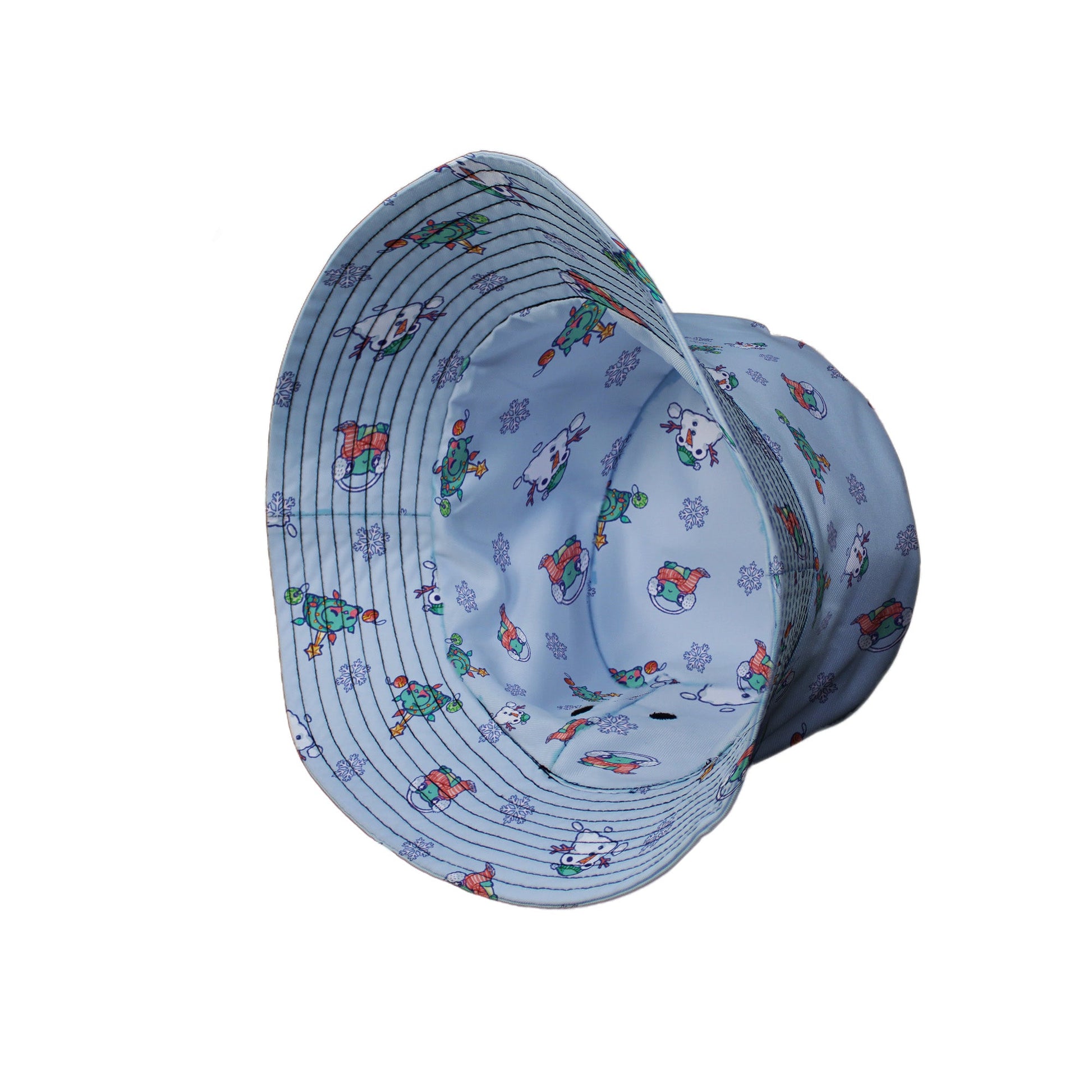 Snowing Frogs Bucket Hat