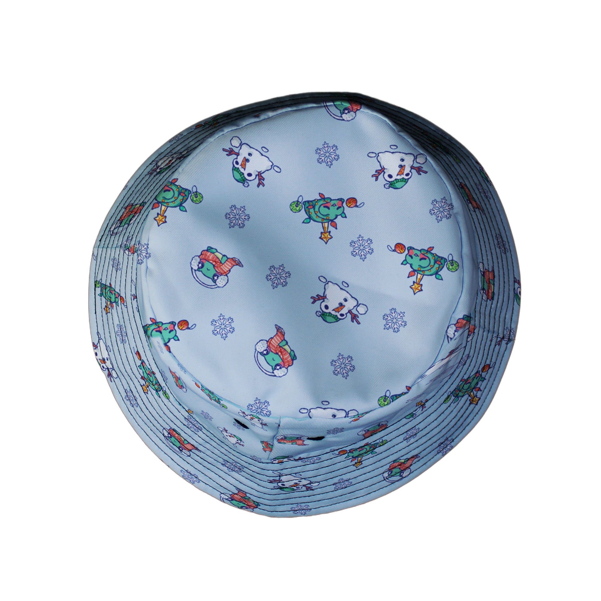 Snowing Frogs Bucket Hat