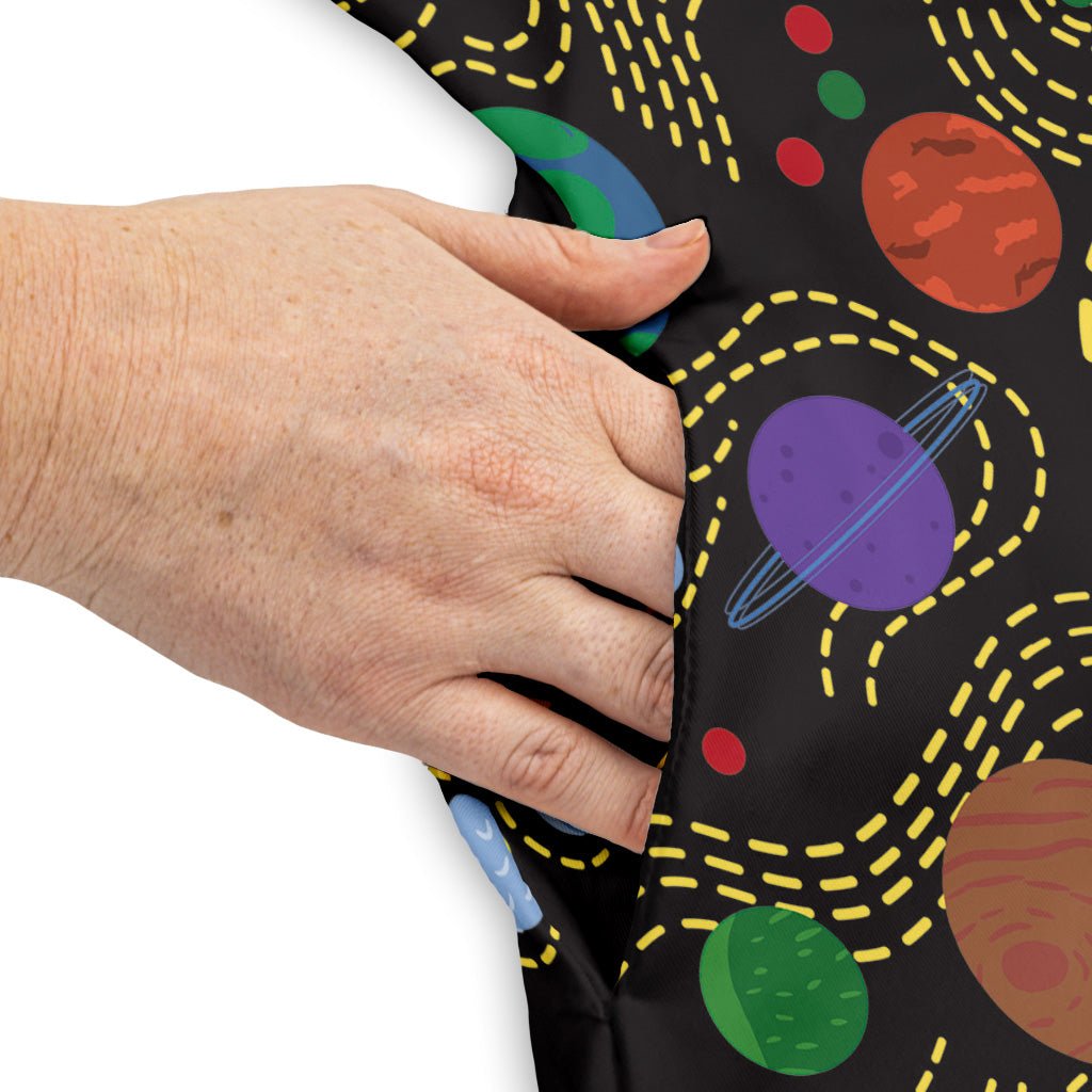 Space Explorers Dress Geek Nerd Design by Heather Davenport lx - C outer space & astronaut print