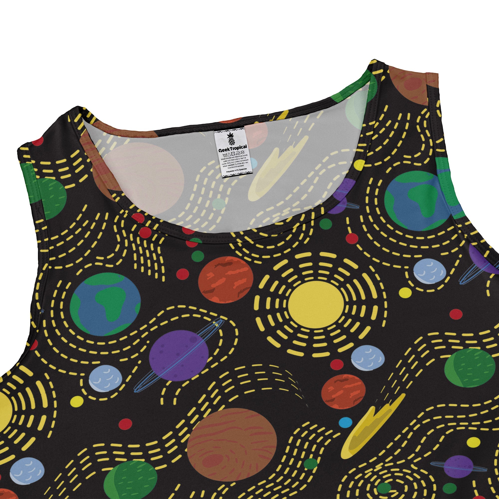 Space Explorers Dress Geek Nerd Design by Heather Davenport lx - C outer space & astronaut print