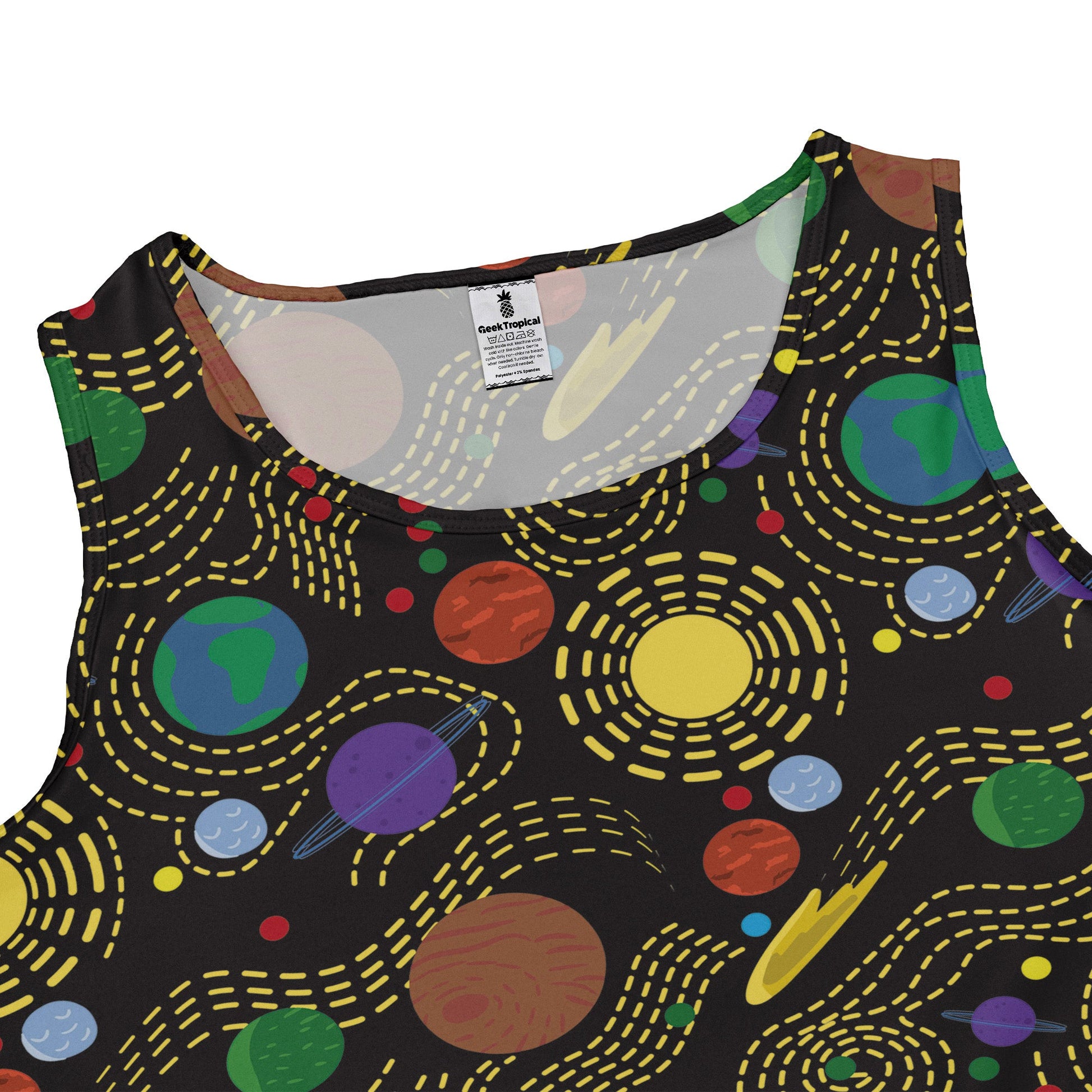 Space Explorers Dress Geek Nerd Design by Heather Davenport lx - C outer space & astronaut print
