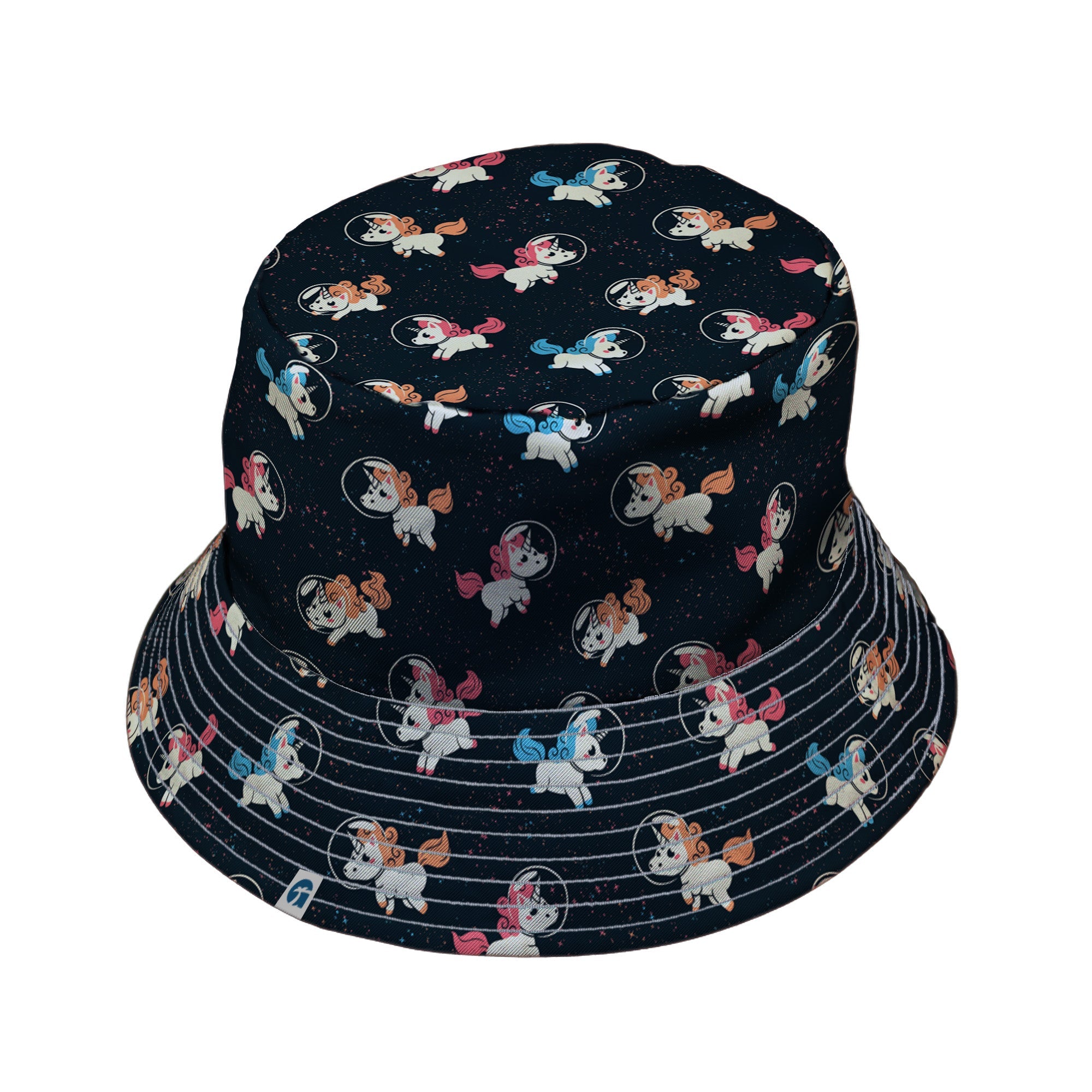 Space Unicorns Bucket Hat Geek Nerd 0925 Animal Patterns Design by Tobe Fonseca