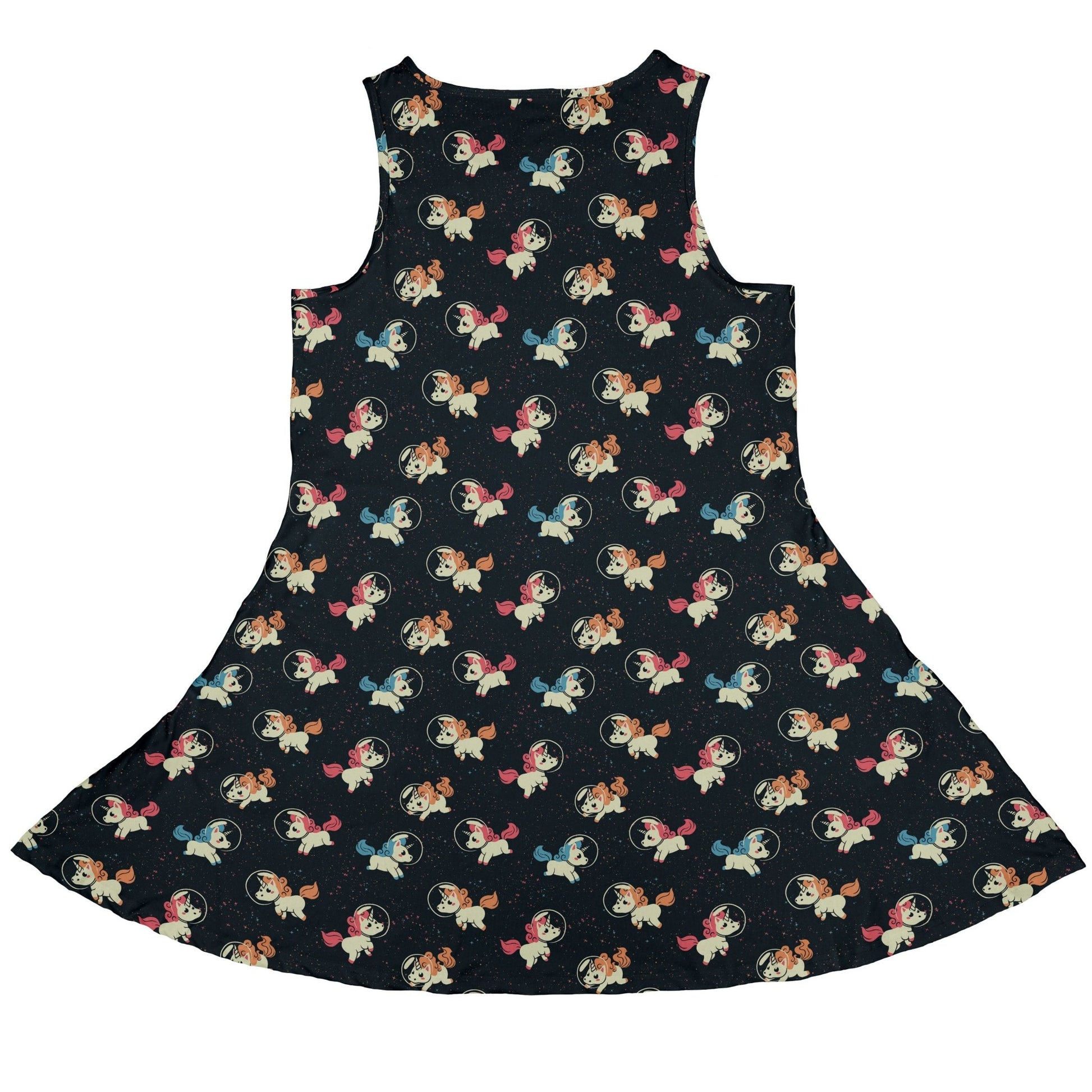 Space Unicorns Dress Geek Nerd 0925 Animal Patterns Design by Tobe Fonseca