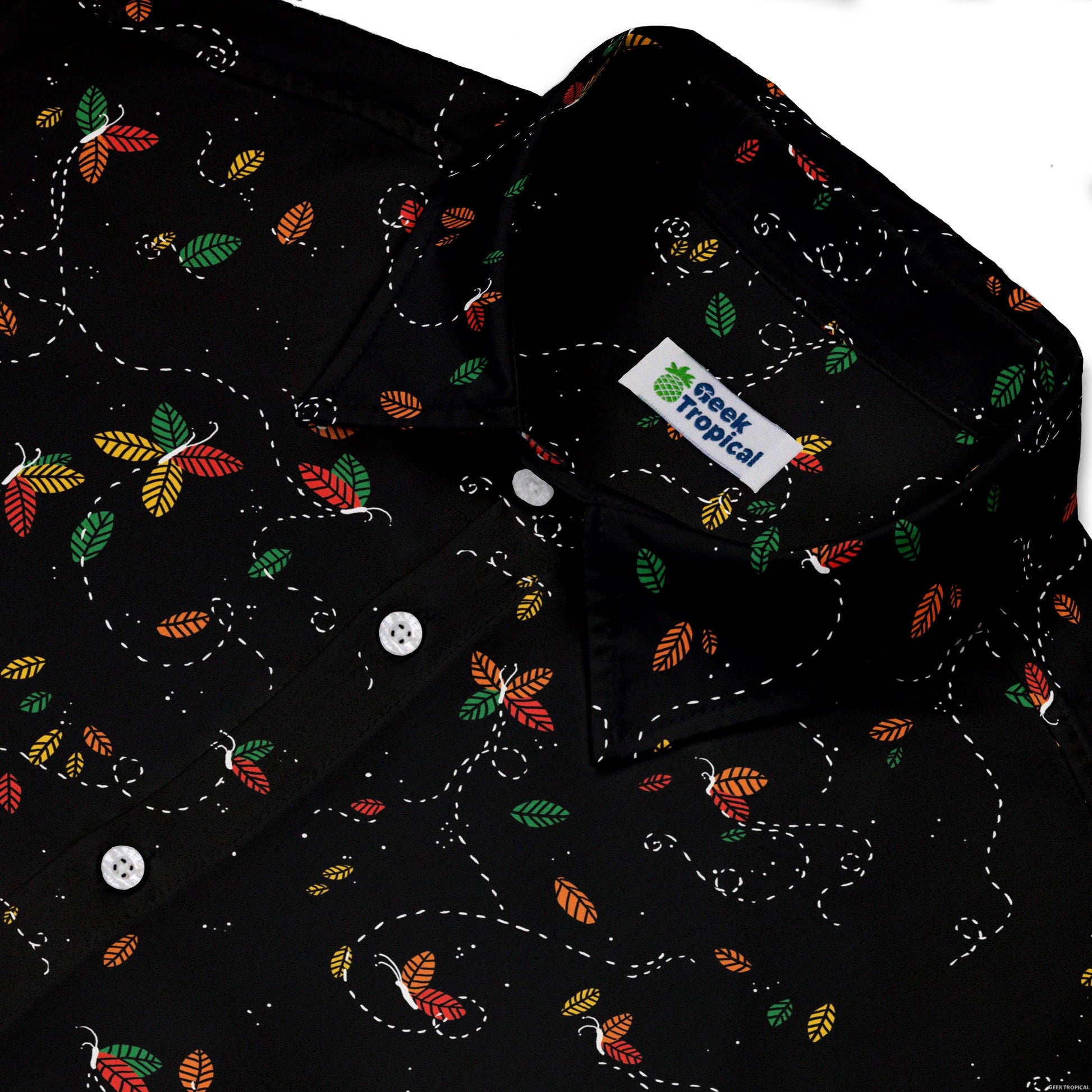 Spirit of the Season Button Up Shirt Geek Nerd 0925 adult sizing All Adult Button Up Shirts