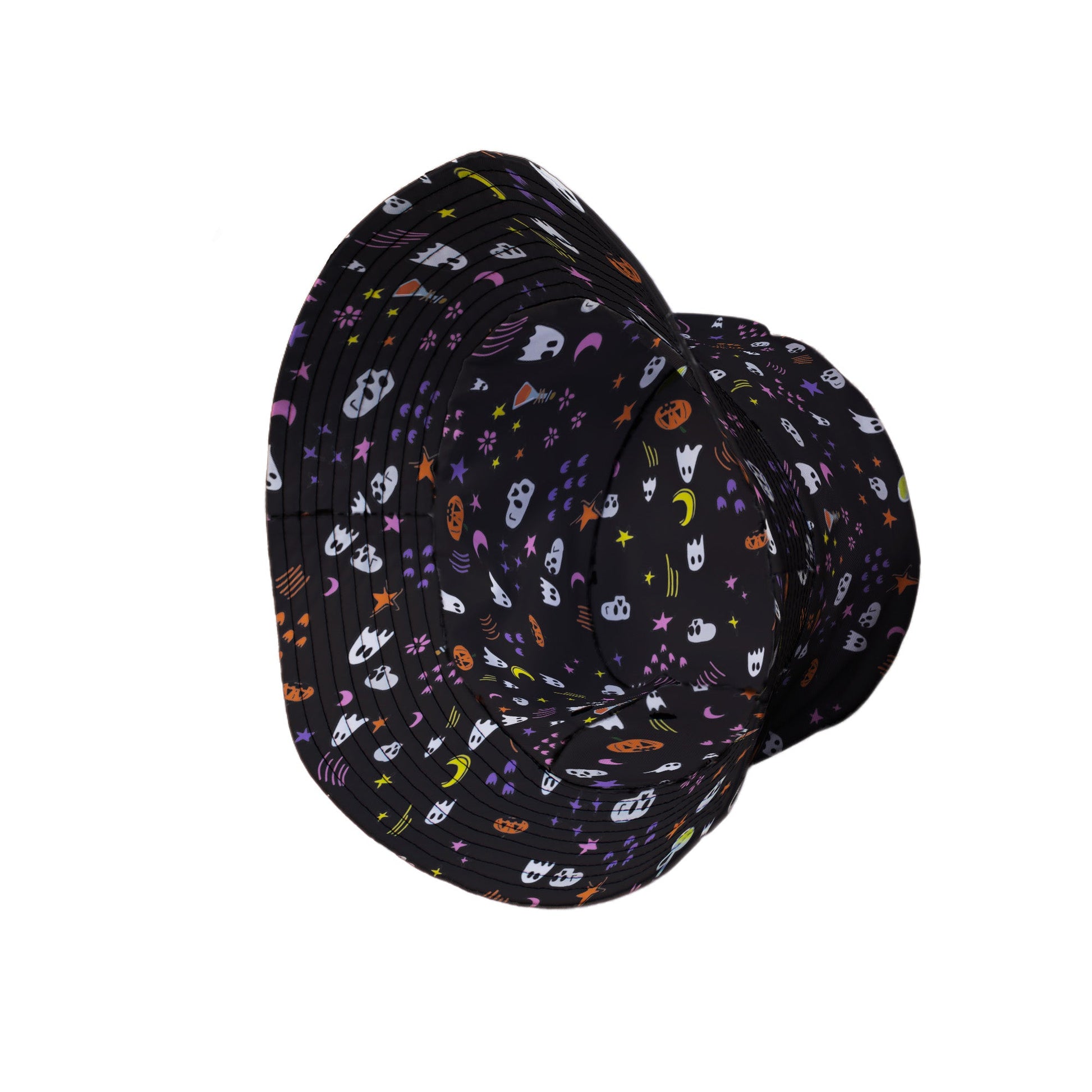 Spooky Doodles Bucket Hat Geek Nerd 0925 Design by Heather Davenport Fantasy Prints