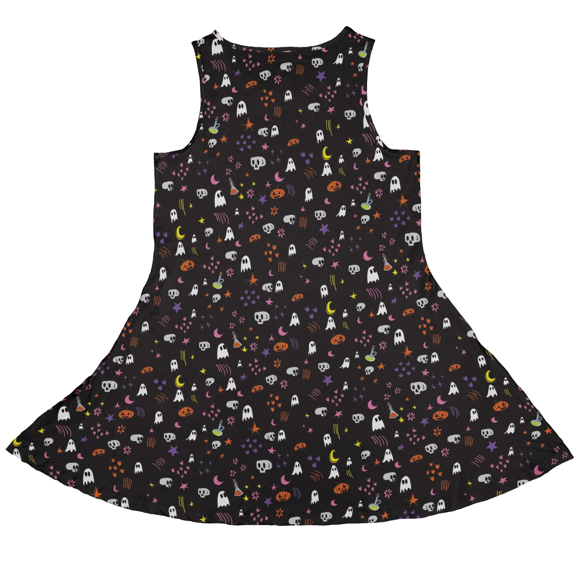 Spooky Doodles Dress Geek Nerd 0925 Design by Heather Davenport Fantasy Prints