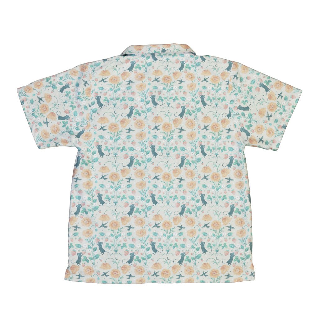 Spring Garden Youth Hawaiian Shirt Geek Nerd 0925 Botany Print Design by Episodic