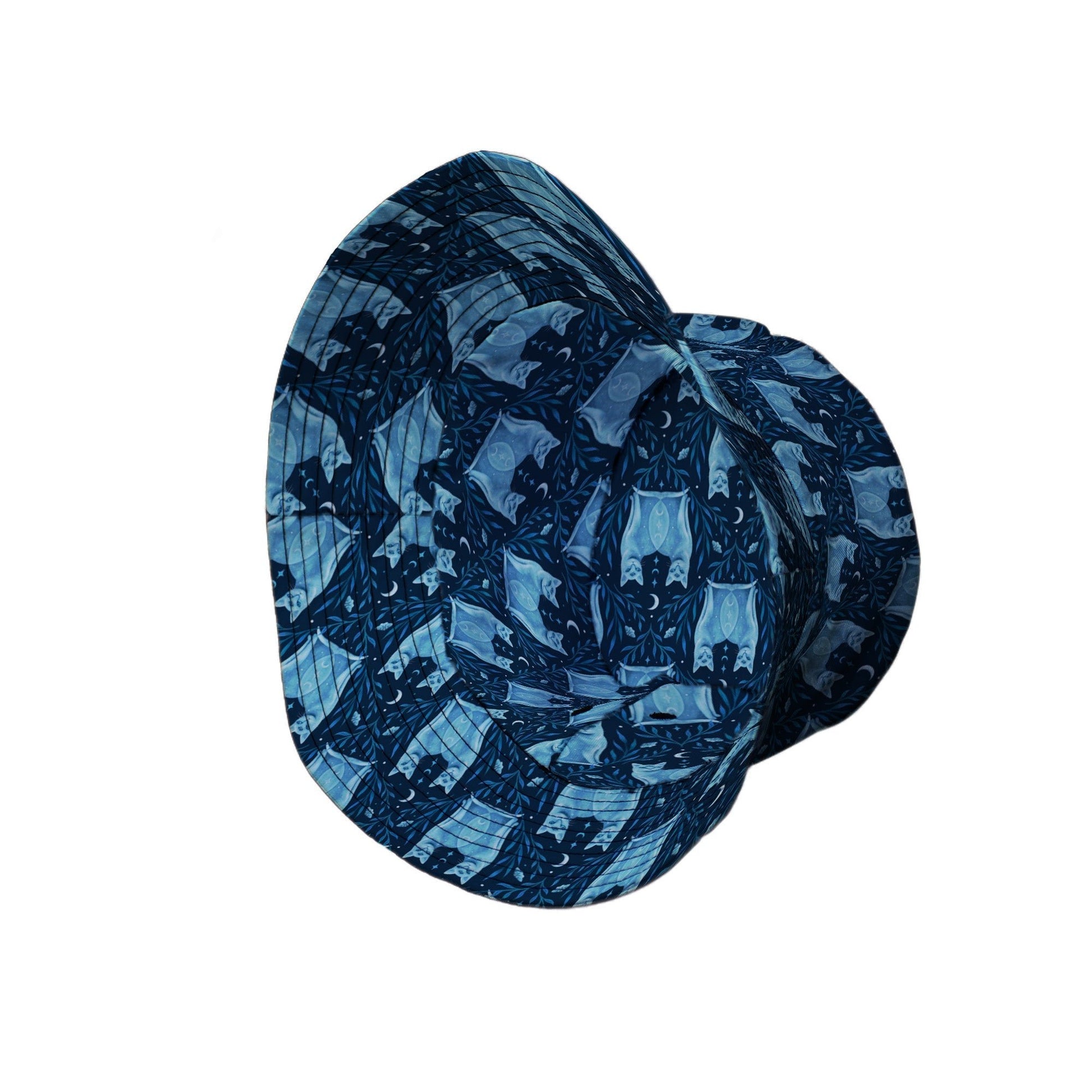 Symmetrical Cats Bucket Hat Geek Nerd 0925 Animal Patterns Design by Episodic