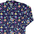 Tabletop RPG Weapons Items Purple Blue Dnd Long Sleeve Button Up Shirt Geek Nerd adult sizing dnd & rpg print FLOW DESC WRITING