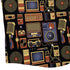 Throwback Tech Button Up Shirt - adult sizing - Design by Tobe Fonseca - music print